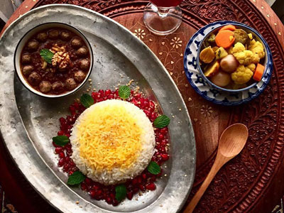 Dinner with Iranian Family